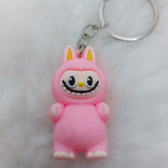 2/$19 Labubu Zimomo pink keychain - Picture 1 of 7